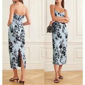 Reformation Womens Pennington Floral Print Dress Beatriz Size 12 NWT